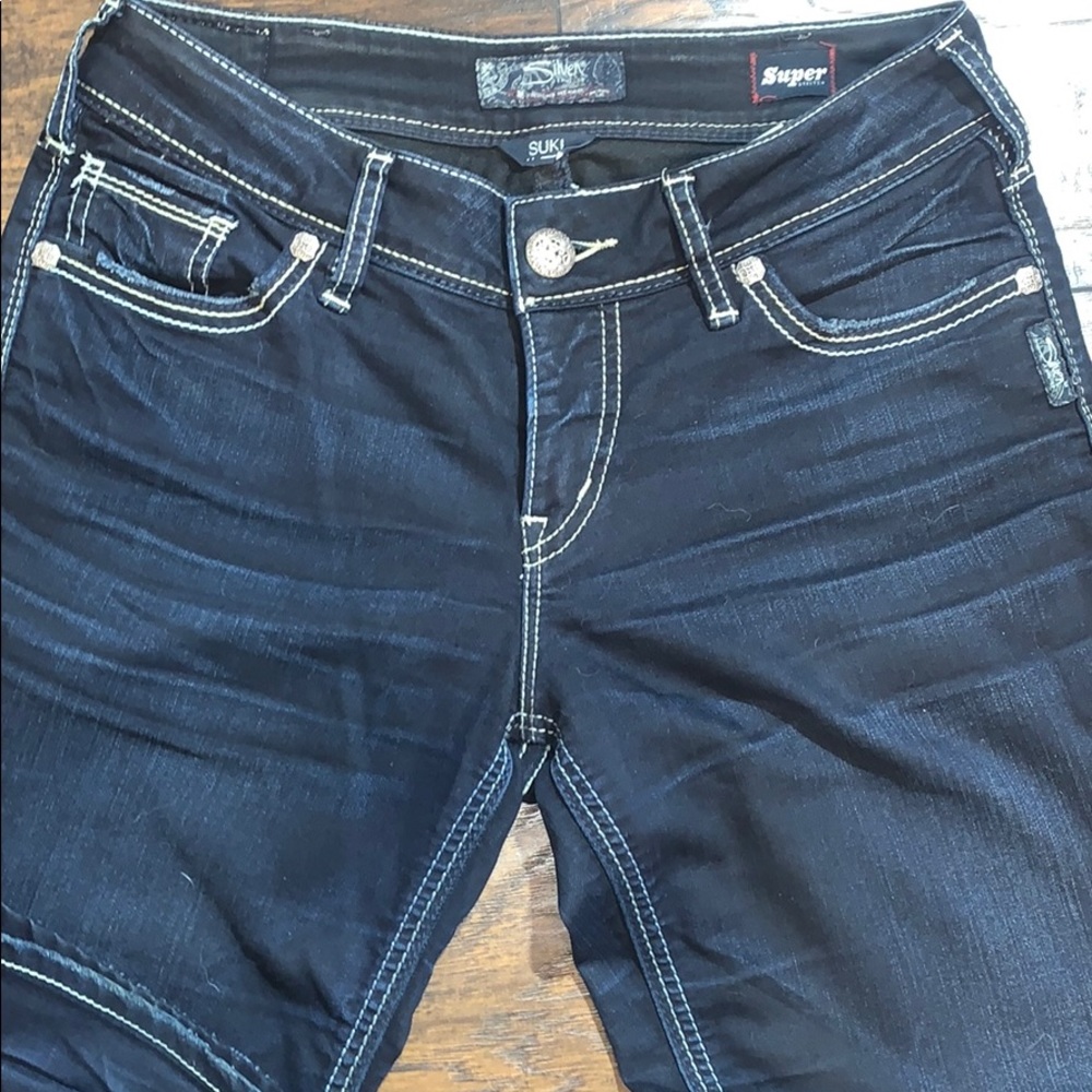 Silver Suki Slim boot super stretch jeans
